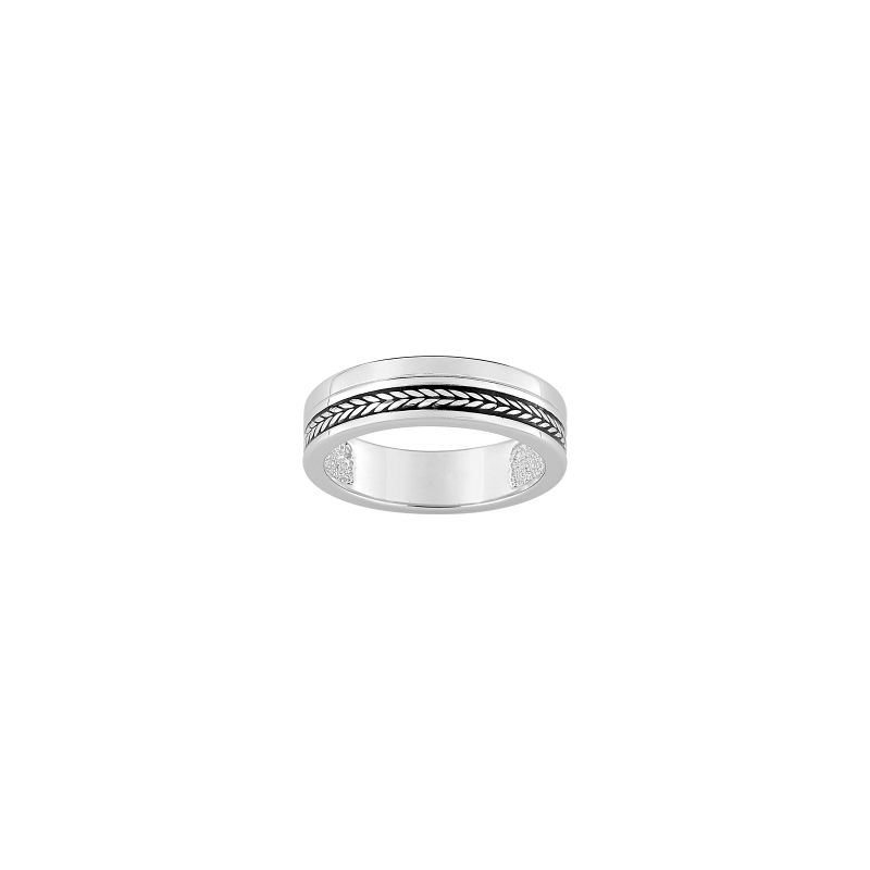 Bague homme 1847 en argent