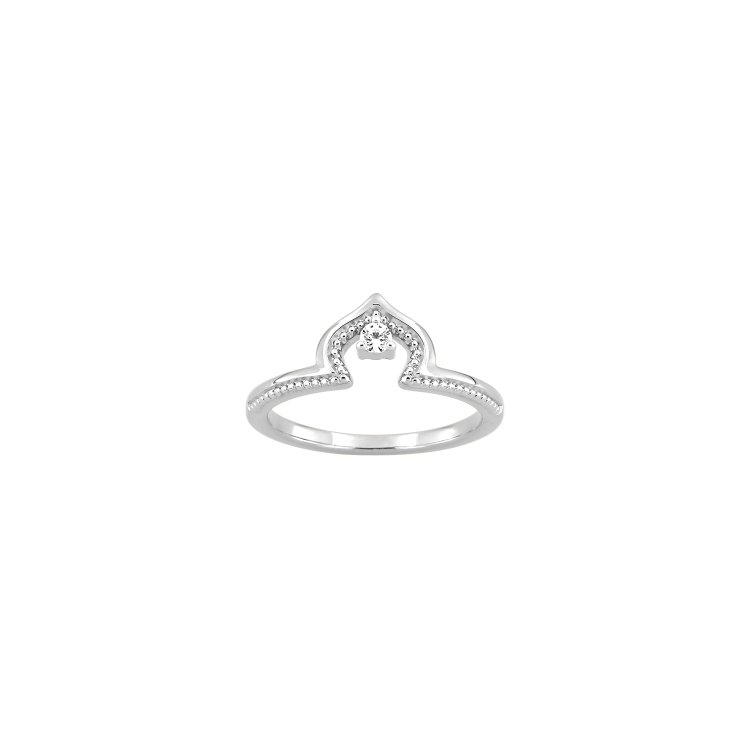 Bague Royale argent et oxyde