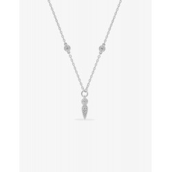 Collier Royale en argent et oxydes de zirconium