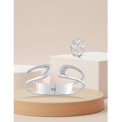 Bracelet Brio en argent et oxydes de zirconium