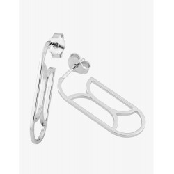 Boucles d'oreilles Argent rhodié