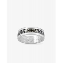 Bague homme en argent