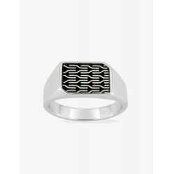 Bague homme en argent