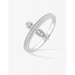 Bague Royale en argent et oxydes de zirconium